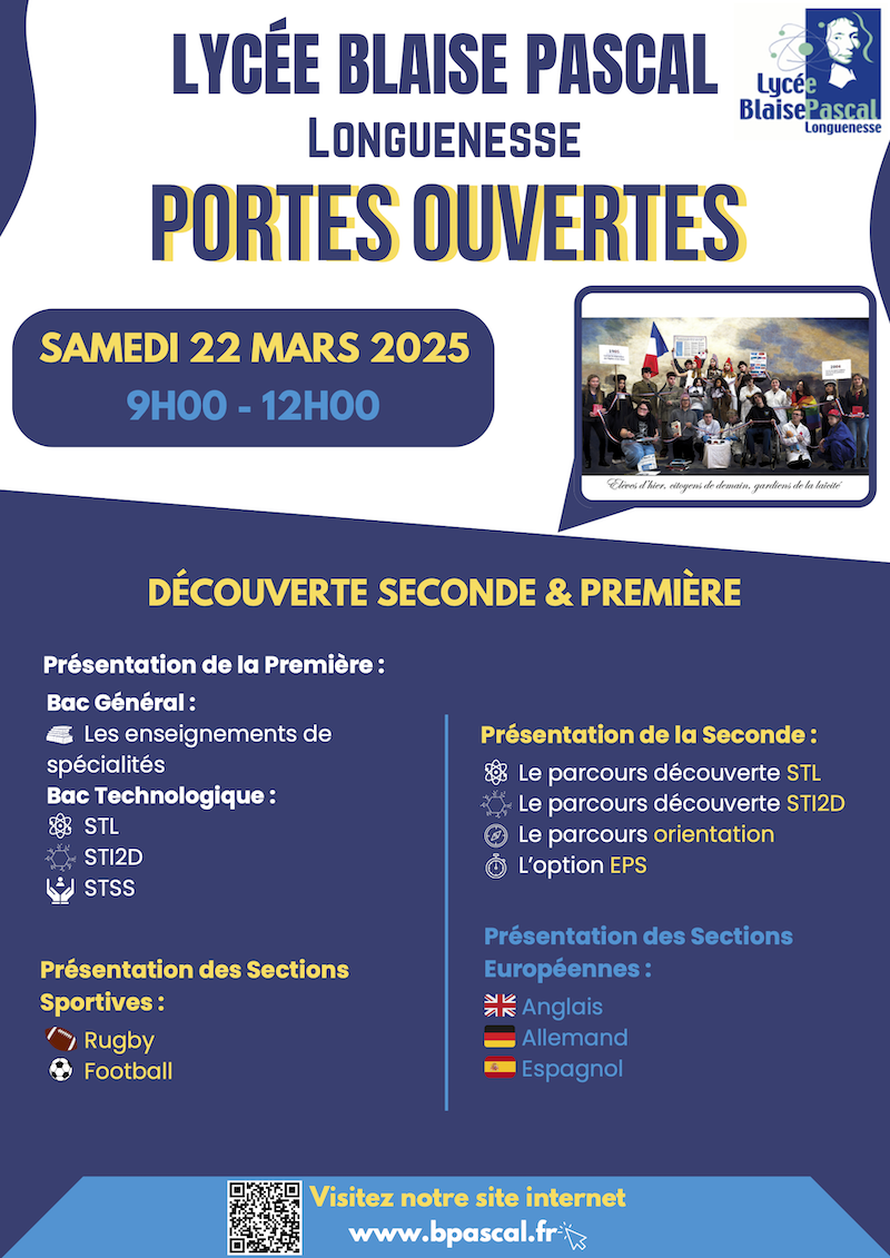 PORTES OUVERTES MARS